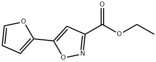 ETHYL 5-(2-FURYL)ISOXAZOLE-3-CARBOXYLATE Structure