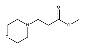 METHYL 3-MORPHOLINOPROPIONATE Structure