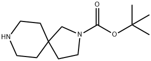 tert-Butyl 2,8-diazaspiro[4.5]decane-2-carboxylate Structure