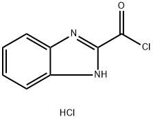 1H-BENZIMIDAZOLE-2-CARBONYL CHLORIDE HYDROCHLORIDE Structure