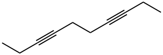 3,7-DECADIYNE Structure