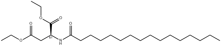 DIETHYL PALMITOYL ASPARTATE Structure