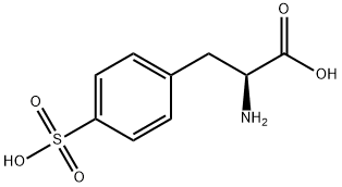 4-SULFONIC ACID-L-PHENYLALANINE Structure