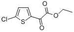 ETHYL 2-CHLOROTHIOPHENE-5-GLYOXYLATE Structure