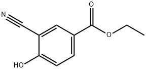 ETHYL 3-CYANO-4-HYDROXYBENZOATE Structure