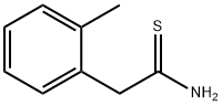 2-(2-METHYLPHENYL)ETHANETHIOAMIDE Structure