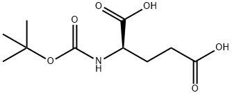 BOC-D-GLU-OH Structure