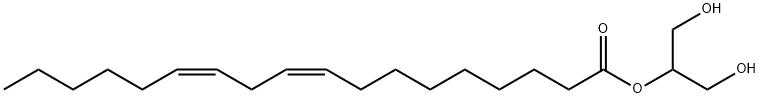 2-LINOLEOYL-RAC-GLYCEROL Structure