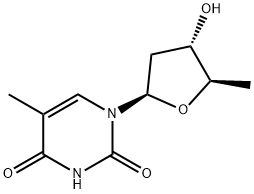 5'-DEOXYTHYMIDINE Structure