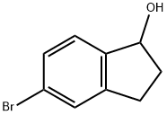 5-Bromo-2,3-dihydro-1H-inden-1-ol Structure