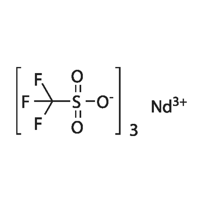 NEODYMIUM(III) TRIFLUOROMETHANESULFONATE Structure