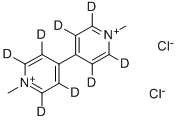 METHYL VIOLOGEN-D8 DICHLORIDE Structure