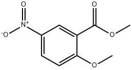 METHYL 2-METHOXY-5-NITROBENZOATE Structure