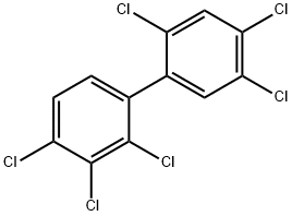 2,2',3,4,4',5'-HEXACHLOROBIPHENYL Structure