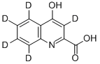 KYNURENIC-3,5,6,7,8-D5 ACID Structure