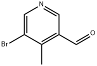 5-BROMO-3-FORMYL-4-METHYLPYRIDINE Structure