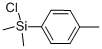 P-TOLYLDIMETHYLCHLOROSILANE Structure