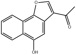 1-(5-HYDROXY-NAPHTHO[1,2-B]FURAN-3-YL)-ETHANONE Structure