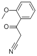 2-METHOXYBENZOYLACETONITRILE Structure