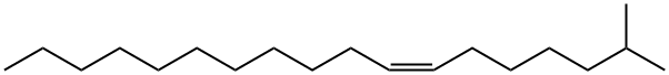 CIS-2-METHYL-7-OCTADECENE Structure