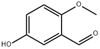 5-Hydroxy-2-methoxybenzaldehyde Structure