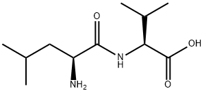 H-DL-LEU-DL-VAL-OH H2O Structure