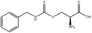 S-[N-BENZYL(THIOCARBAMOYL)]-L-CYSTEINE Structure