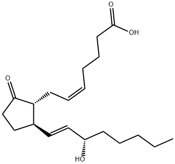 11-DEOXY PROSTAGLANDIN E2 Structure