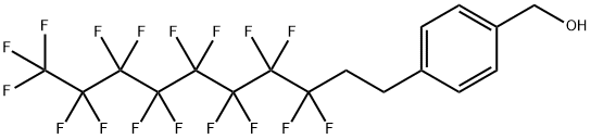 4-(1H,1H,2H,2H-PERFLUORODECYL)BENZYL ALCOHOL Structure