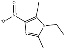 1-ETHYL-5-IODO-2-METHYL-4-NITRO-1H-IMIDAZOLE Structure