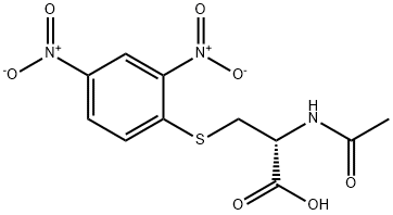 S-(2,4-DINITROPHENYL)MERCAPTURIC ACID Structure