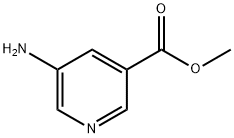 5-AMINO-NICOTINIC ACID METHYL ESTER Structure