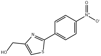 [2-(4-NITRO-PHENYL)-THIAZOL-4-YL]-METHANOL Structure