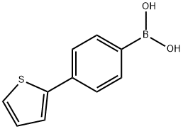 4-(2-THIENYL)PHENYLBORONIC ACID Structure