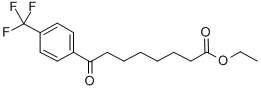 ETHYL 8-OXO-8-(4-TRIFLUOROMETHYLPHENYL)OCTANOATE Structure