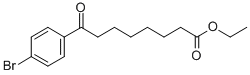 ETHYL 8-(4-BROMOPHENYL)-8-OXOOCTANOATE Structure