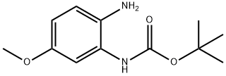 (2-AMINO-5-METHOXY-PHENYL)-CARBAMIC ACID TERT-BUTYL ESTER Structure