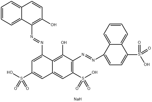 FAST SULPHON BLACK F Structure