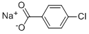 SODIUM P-CHLOROBENZOATE Structure