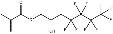 3-(PERFLUOROBUTYL)-2-HYDROXYPROPYL METHACRYLATE Structure