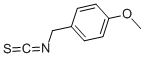 4-METHOXYBENZYL ISOTHIOCYANATE Structure