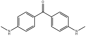 4,4'-BIS(METHYLAMINO)BENZOPHENONE Structure