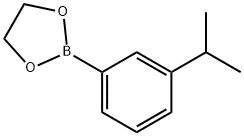 3-ISOPROPYLBENZENEBORONIC ACID ETHYLENE GLYCOL ESTER Structure