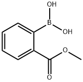 2-Methoxycarbonylphenylboronic acid Structure