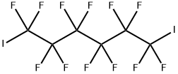 1,6-Diiodododecafluorohexane  Structure