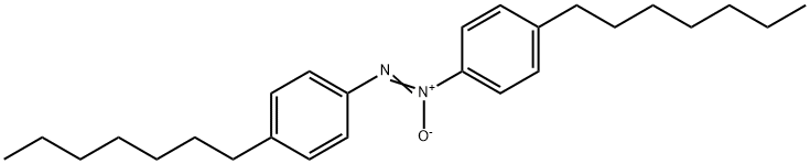 4,4'-DIHEPTYLAZOXYBENZENE Structure