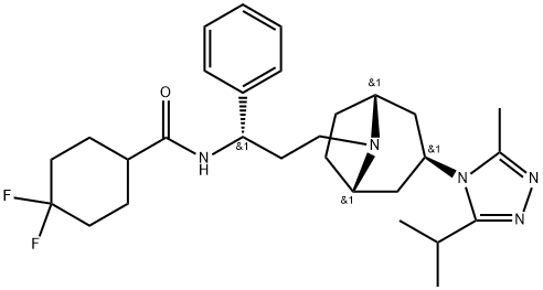 Maraviroc Structure