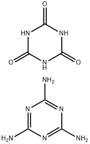 Melamine cyanurate Structure