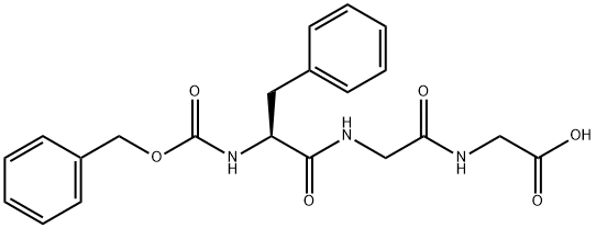 Z-PHE-GLY-GLY-OH Structure