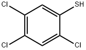 2,4,5-TRICHLOROTHIOPHENOL Structure